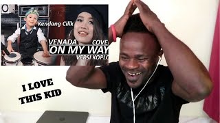 ON MY WAY Versi Koplo (Kendang Cilik) Venada COVER - Reaction