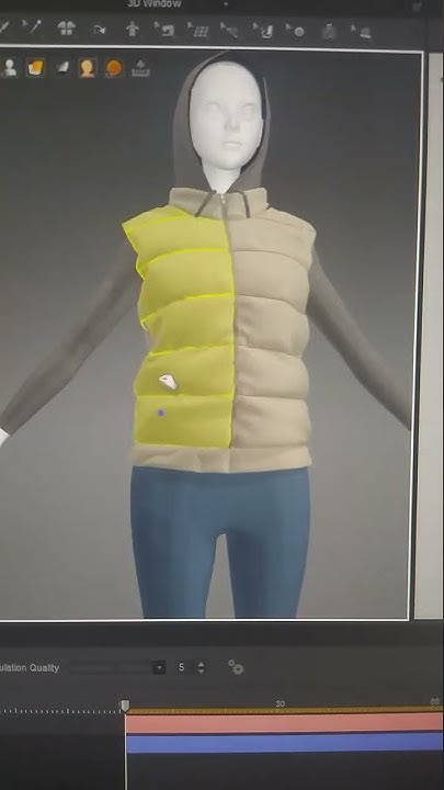 create clothes using blender & marvelous designer - YouTube