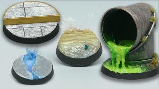 4 EPIC Gaming Bases for your Minis!