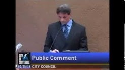 Marc Stevens Confronting Scottsdale City Council - Where's the Evidence Your Laws Apply? 