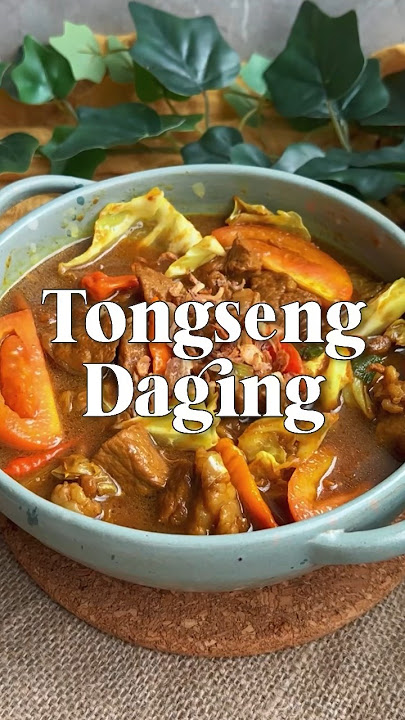 Lebaran is almost here, it's delicious to cook Toseng Daging✨🙌🏻 #tongseng #tongsengdaging