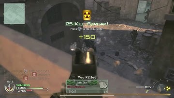 MW2 MP5K Tactical Nuke Challenge!