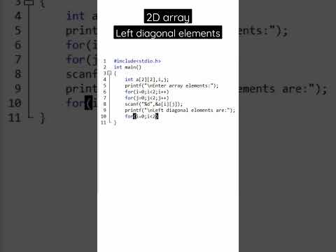 print right diagonal