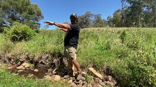 Leaky Weirs  Bringing a  Creek Back to Life with Natural Sequence Farming.