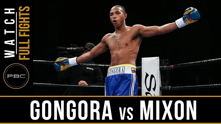 Gongora vs Mixon FULL FIGHT: August 23, 2016 - PBC...
