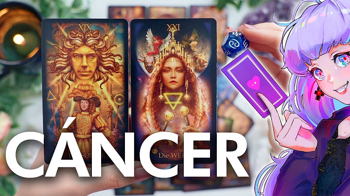 Cáncer IMPRESIONANTE! TREMENDO REGALO ENVIADO PARA TI! UNA PERSONA MALA DICE ADIÓS Tarot de Tallulah