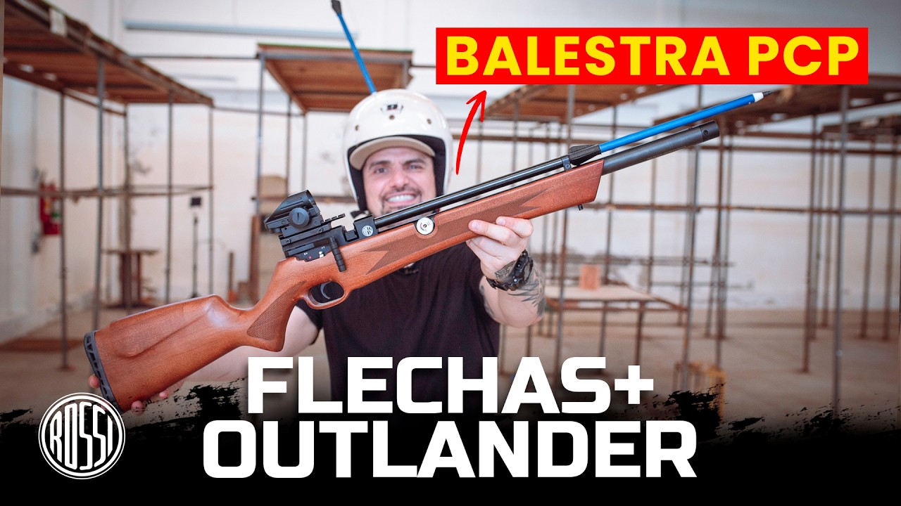 OUTLANDER COM FLECHA! Testamos as Flechas Para a Rossi Outlander Alto Fluxo