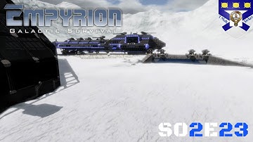 Empyrion Galactic Survival (S02) -Ep 23 "Starport Begins" -Multiplayer "Let