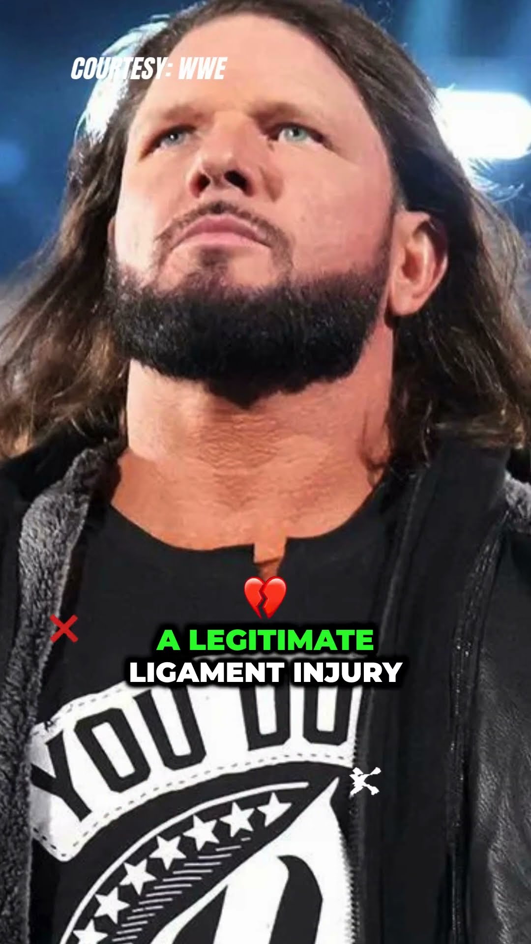 Is AJ Styles Making a Comeback Injury Update Sparks Speculation! #AJStyles #WWE #Comeback #shorts