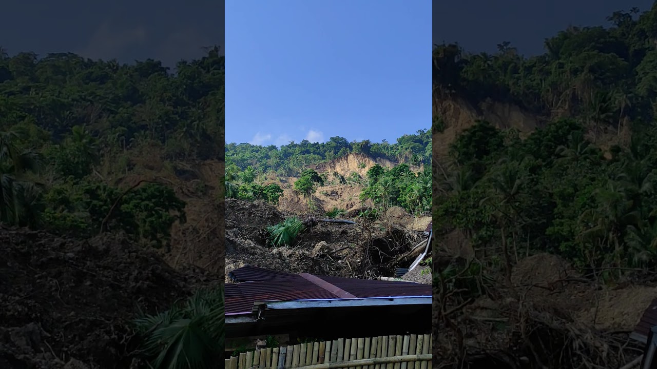 Landslide Happened due to heavy rainfall brought by Tropical Storm Kristine 