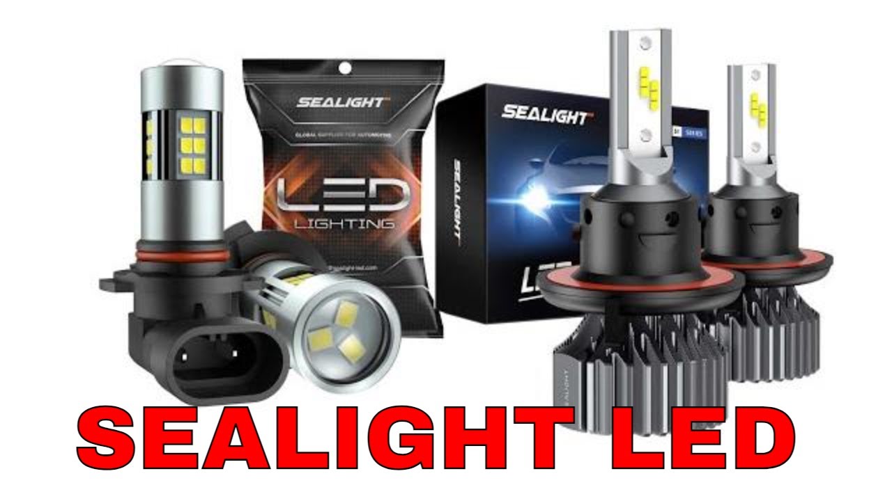  SEALIGHT H11/H8/H16 LED Fog Light Bulbs, 6000K Xenon White, 27  SMD Chips, 360-degree Illumination, Non-polarity, Pack of 2 : Automotive