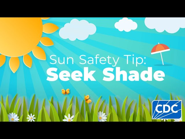 Sun Safety Tip: Seek Shade
