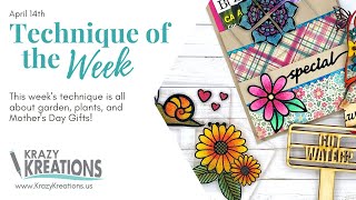 Technique of the Week with Krazy Kreations ✂️ 4/14 screenshot 5
