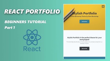 React.Js Portfolio Project - Part 1