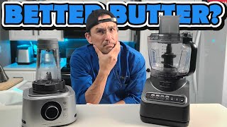 Which Makes Better Nut Butter With/Without Oil? | Ninja Food Processor v Ninja Foodi Power Blender