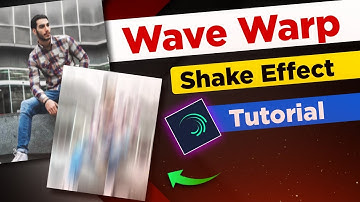Wave Warp Shake Effect Tutorial | Alight Motion Shake Effect Editing
