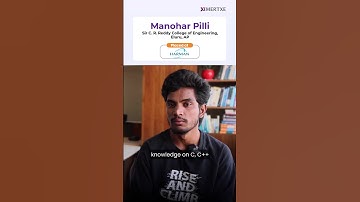 Emertxe’s Embedded Systems Course helped Sahana N and Manohar P get Placed at Harman International