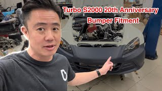 Turbo S2000 20th Anniversary Polypropylene Bumper Fitment!!