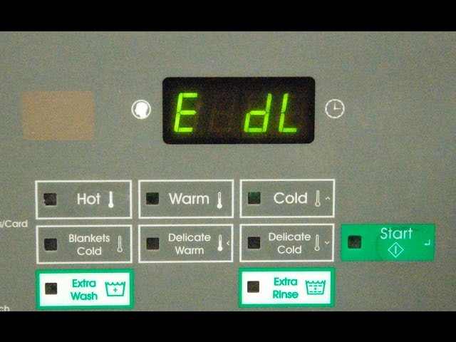 Speed Queen Washer Code E Dl: Troubleshooting Tips