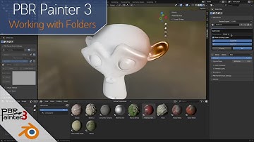 Working with Folders in PBR Painter 3