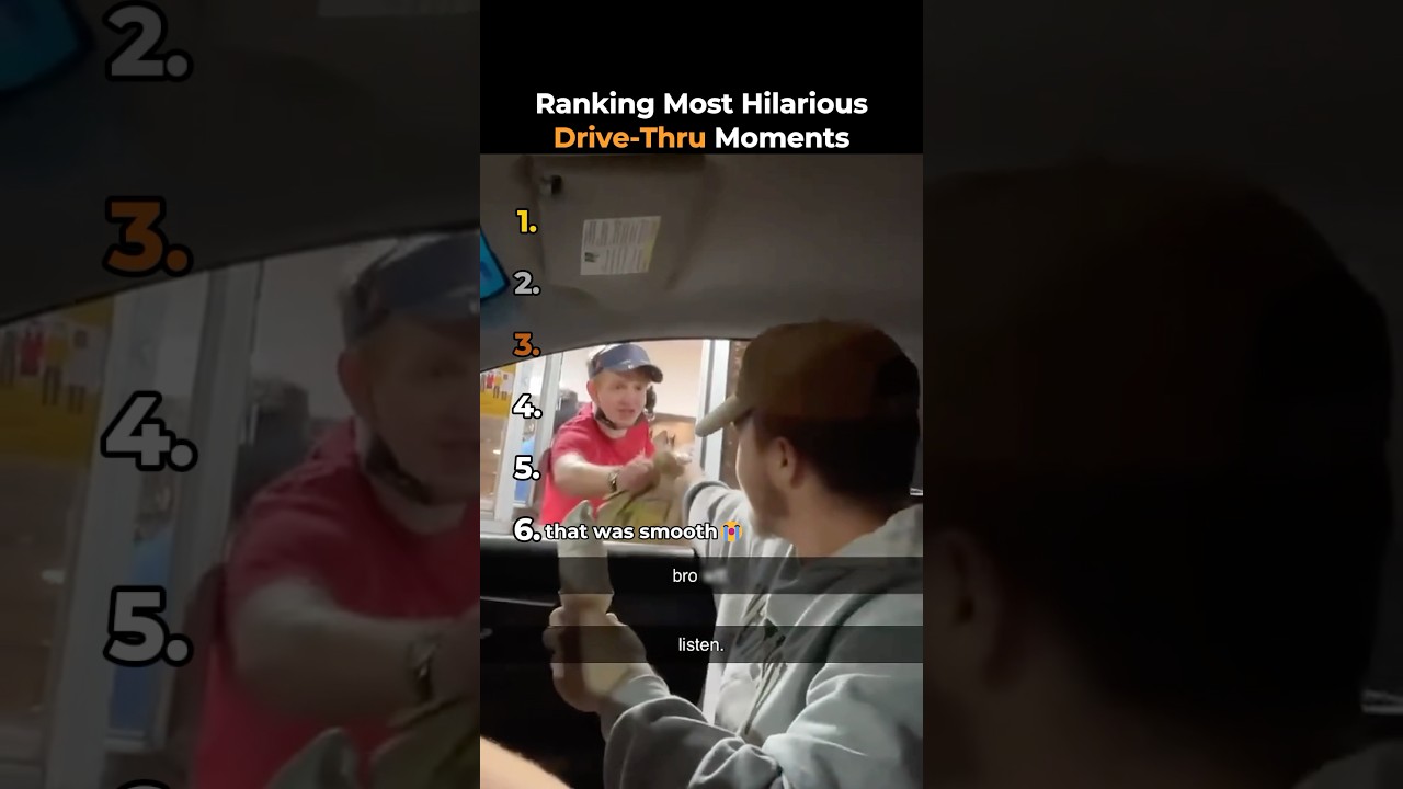 Ranking Most Hilarious Drive-Thru Moments