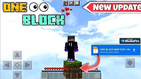 One block Minecraft pe 1.19 || Download One