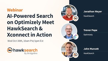 AI-Powered Search on Optimizely Meet HawkSearch & Xconnect in Action