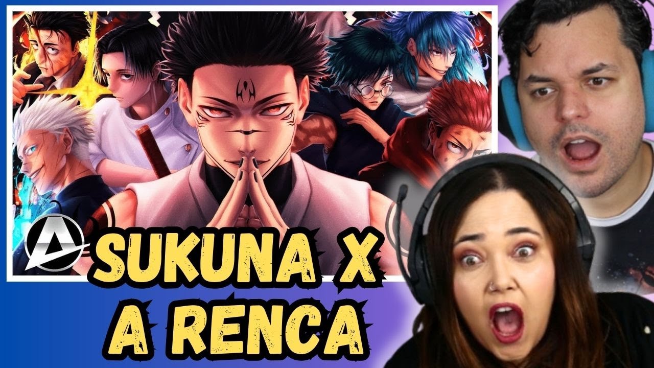 ♪ SHINJUKU | Sukuna Vs Feiticeiros | AniRap // REACT