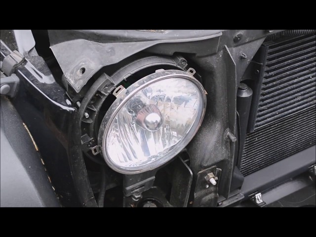 Jeep Wrangler HEADLIGHT BULB Replacement 06-2019 - YouTube