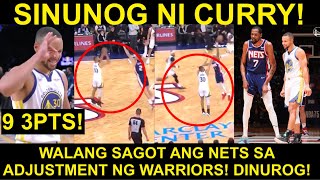 CURRY NAGLIYAB! 9 3PTS! WARRIORS TINAMBAKAN ANG NETS! DI KINAYA ANG DEPENSA NG GSW!