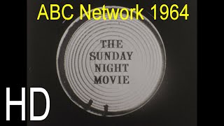 ABC Sunday Night Movie Preview Ad 1964 Exodus Misfits Nuremberg Some Like It Hot Miracle Worker 16mm