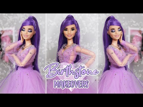 Barbie Collector Birthstone Doll Makeovers: Amethyst (February) #2