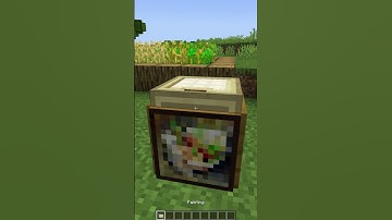 How To Make A Trash Can İn Minecraft #shorts #minecraft