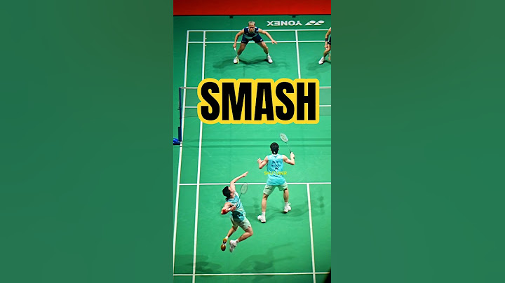 Badminton Men Double Jump Killer Smash Malaysia Aaron Chia Soh Wooi Yik Super Slow Motion Action