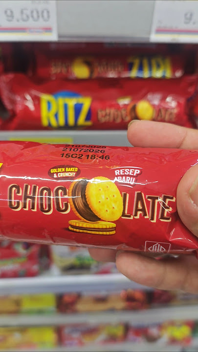 biskuit coklat Ritz #jajanan #anak #fyp #lucu #coklat