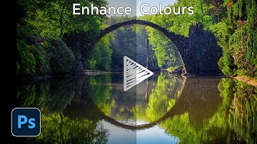 1-Minute Photoshop - Enhance Colors Using Saturation mask | Every Friday 5pm Release |