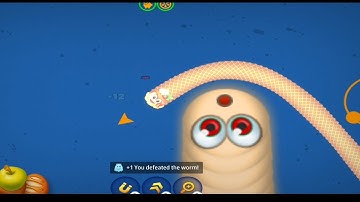 WORMSZONE.IO MAGIC 🐍 TINY SNAKE vs GIANT SNAKES #3| Epic Worms Zone Best Gameplay