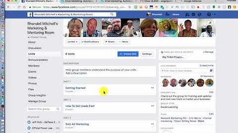 New Facebook Groups Feature! How to Organize Your Facebook Groups Once & For All With Units!