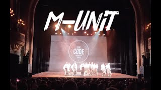「The Code 2025」 Masters Category - M-Unit