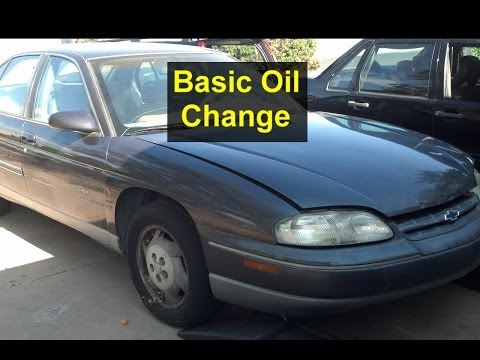 Oil change on a Chevrolet Lumina - Auto Repair Series