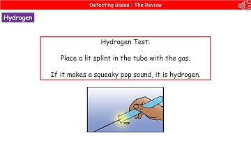 OCR Gateway A C4.2.1 - Detecting Gases Summary