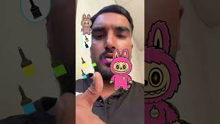 Painting Labubu 😱 Resimi