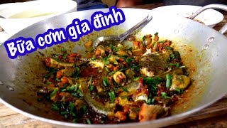 Bữa Cơm Gia Đình : thả lưới sau cơn mưa CÁ KHO RAU LUỘC ăn hoài không chán | Sơn Dược vlogs