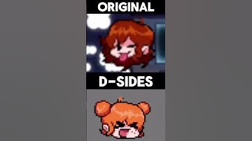 FNF Freeplay Pixel Animation Original VS D-Sides Comparison!