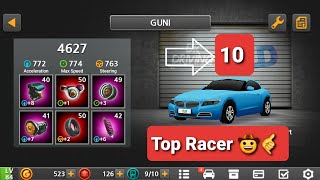 Dr.driving 2 | New Top Racer Record🚀🚀GUNI 4627 | High Speed is(212)🤩🤙New Red Turbine(50+1)Speed🚀🚀 Resimi