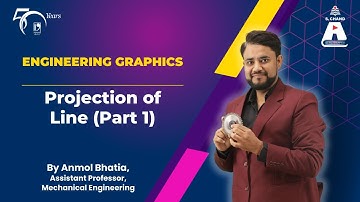 Projectie van een lijn (deel 1) | Technische grafische vormgeving | S Chand Academy