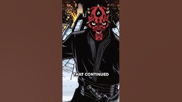 How Maul Embraced The Dark Side #starwarslegends