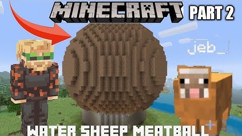 Minecraft - How To Build Pewdiepie Meatball Statue (Part 2 Tutorial)