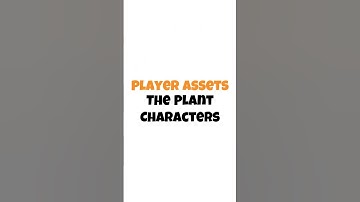 Player Assets - Plant Characters #animation #Unity #Blender