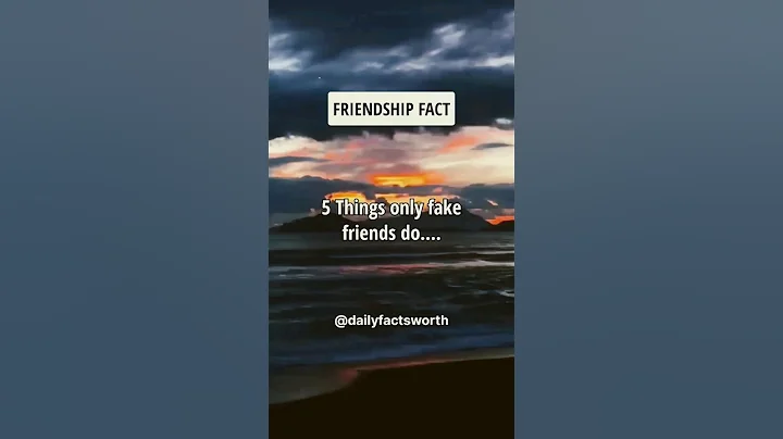 5 Things Only Fake Friends Do #shorts #psychologyfacts #subscribe - DayDayNews